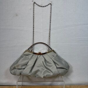 Elegant Silver Women's Handbag